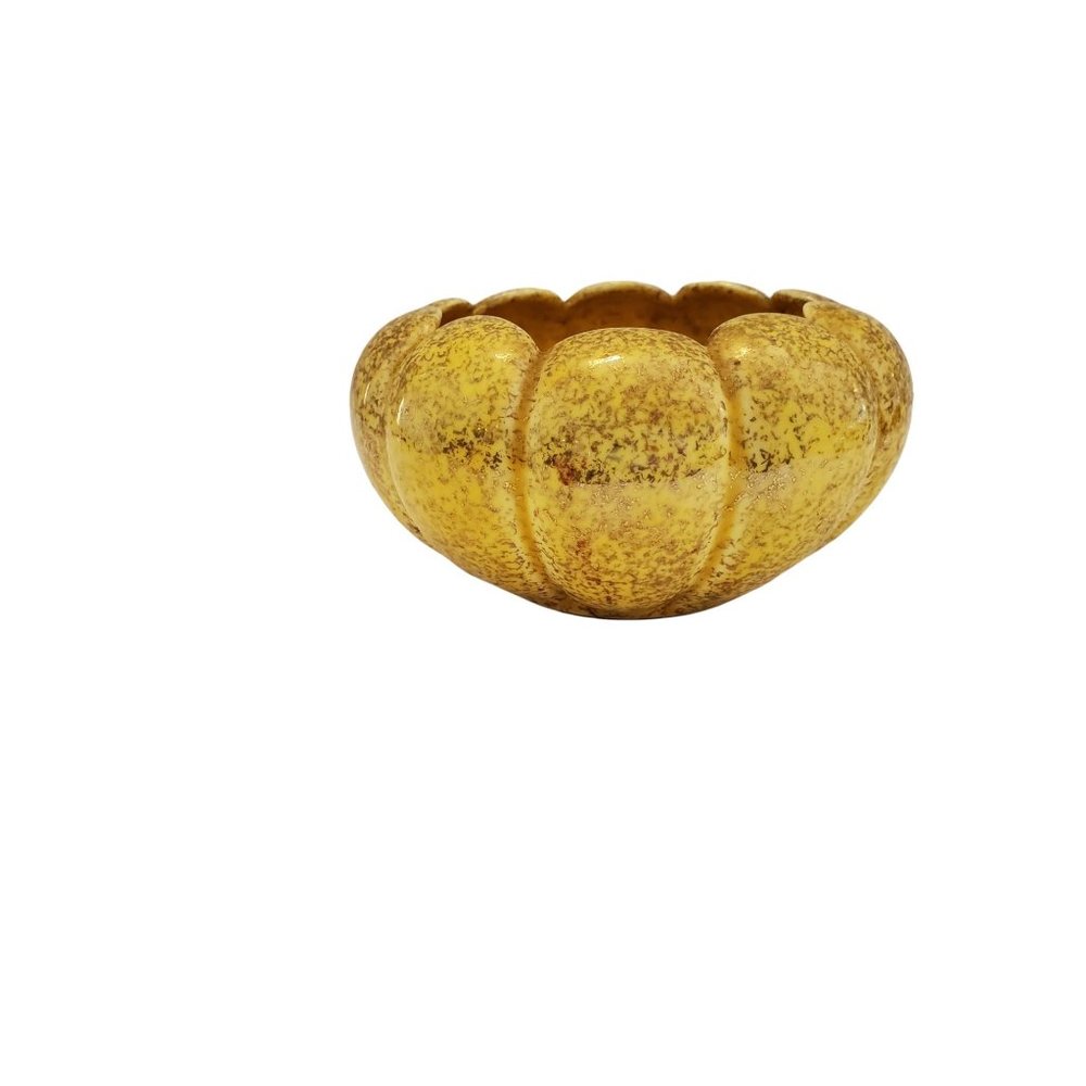 Vintage Hand Painted NOR-SO Camdon, Ark. 22 KT. Gold Scalloped Edge Bowle